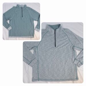 Tommy Bahama Mens XL Reversible Quarter Zip Sweater